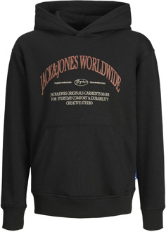 Jack & Jones Junior jongens hoodie Zwart - 128