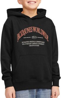 Jack & Jones Junior jongens hoodie Zwart - 128