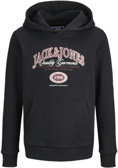 Jack & Jones Junior jongens hoodie Zwart - 152