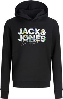 Jack & Jones Junior jongens hoodie Zwart - 164