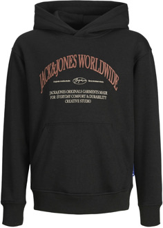 Jack & Jones Junior jongens hoodie Zwart - 176