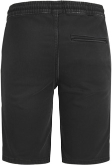 Jack & Jones Junior jongens korte broek Black denim - 176