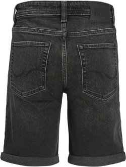 Jack & Jones Junior jongens korte broek Black denim - 98