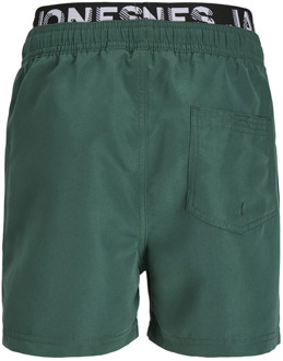 Jack & Jones Junior jongens korte broek Donker groen - 140