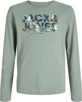 Jack & Jones Junior jongens longsleeve Groen - 164