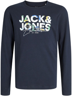 Jack & Jones Junior jongens longsleeve Marine - 152