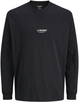 Jack & Jones Junior jongens longsleeve Zwart - 140
