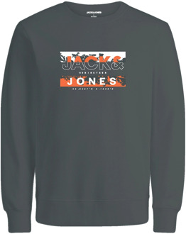 Jack & Jones Junior jongens sweater Antracite - 152