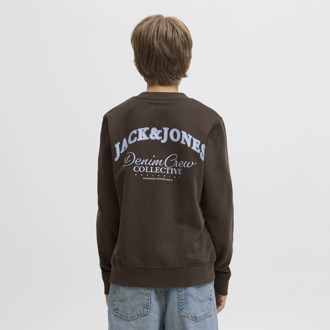 Jack & Jones Junior jongens sweater Bruin - 176