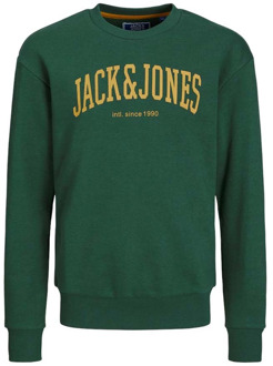 Jack & Jones Junior jongens sweater Donker groen - 140