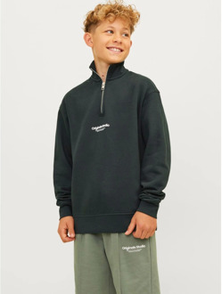 Jack & Jones Junior jongens sweater Donker groen - 152