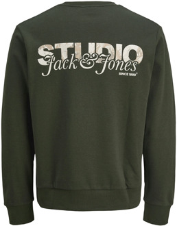Jack & Jones Junior jongens sweater Groen - 164