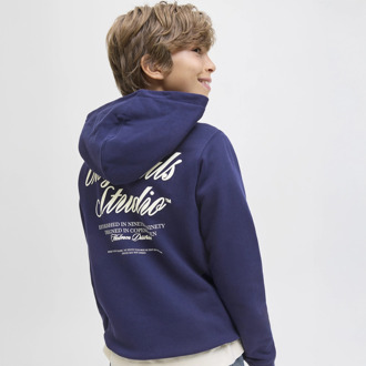 Jack & Jones Junior jongens sweater Marine - 140