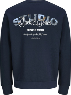 Jack & Jones Junior jongens sweater Marine - 152