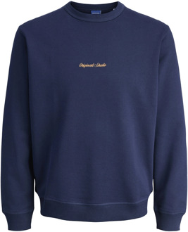 Jack & Jones Junior jongens sweater Marine - 164