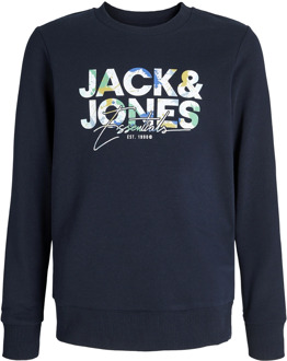 Jack & Jones Junior jongens sweater Marine - 176