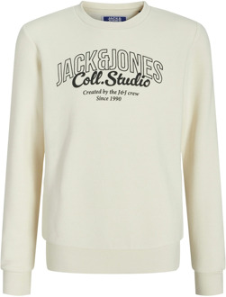 Jack & Jones Junior jongens sweater Wit - 152