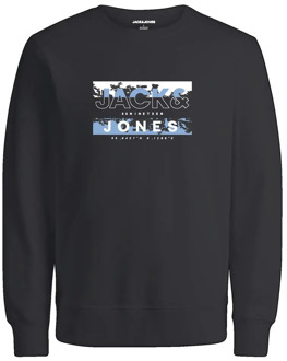 Jack & Jones Junior jongens sweater Zwart - 152