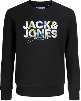 Jack & Jones Junior jongens sweater Zwart - 152