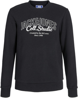 Jack & Jones Junior jongens sweater Zwart - 152