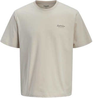Jack & Jones Junior jongens t-shirt Beige - 116