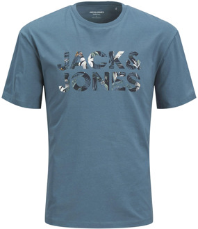 Jack & Jones Junior jongens t-shirt Blauw - 122