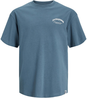 Jack & Jones Junior jongens t-shirt Blauw - 128