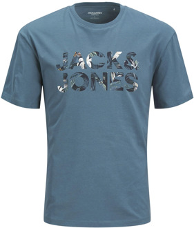 Jack & Jones Junior jongens t-shirt Blauw - 152