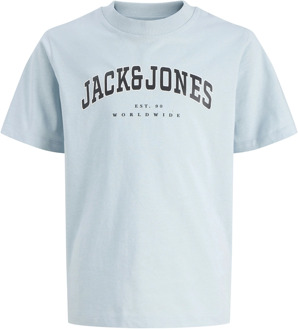 Jack & Jones Junior jongens t-shirt Blauw - 164
