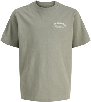 Jack & Jones Junior jongens t-shirt Grijs - 128