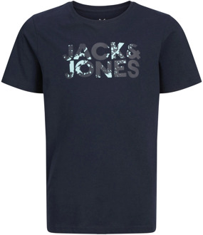 Jack & Jones Junior jongens t-shirt Indigo - 152