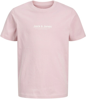 Jack & Jones Junior jongens t-shirt Licht rose - 164
