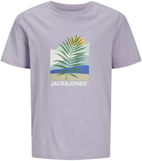 Jack & Jones Junior jongens t-shirt Lila - 152