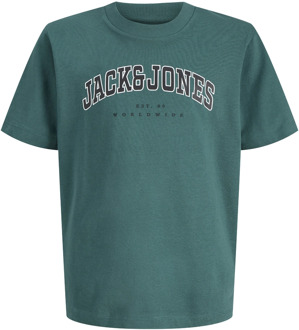 Jack & Jones Junior jongens t-shirt Marine - 164