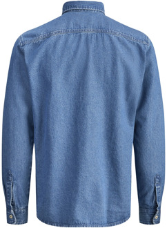 Jack & Jones Junior jongens t-shirt Medium denim - 164