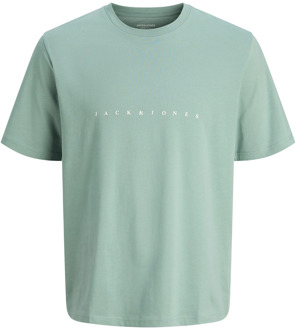 Jack & Jones Junior jongens t-shirt Turquoise - 140