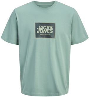 Jack & Jones Junior jongens t-shirt Turquoise - 140