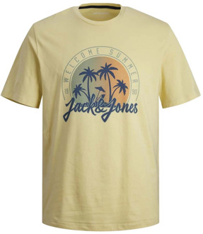 Jack & Jones Junior jongens t-shirt Vanille - 128
