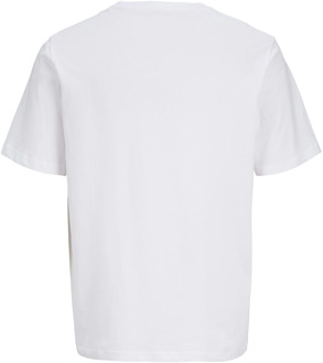 Jack & Jones Junior jongens t-shirt Wit - 122