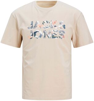 Jack & Jones Junior jongens t-shirt Zand - 140