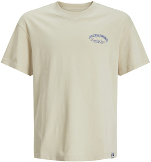 Jack & Jones Junior jongens t-shirt Zand - 164