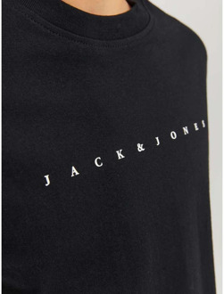 Jack & Jones Junior jongens t-shirt Zwart - 128