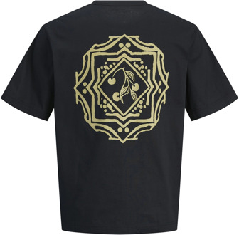 Jack & Jones Junior jongens t-shirt Zwart - 128