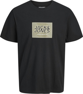 Jack & Jones Junior jongens t-shirt Zwart - 164