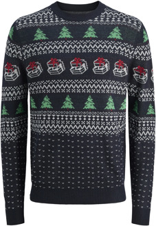 Jack & Jones Junior jongens trui Marine - 176