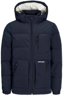 Jack & Jones Junior jongens winterjas Marine - 152