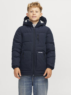 Jack & Jones Junior jongens winterjas Marine - 152