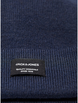 Jack & Jones JUNIOR muts Jacdna Beanie JR marine Blauw - S/M