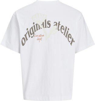 Jack & Jones Junior T-shirt Wit - 12-13J / 152-158cm