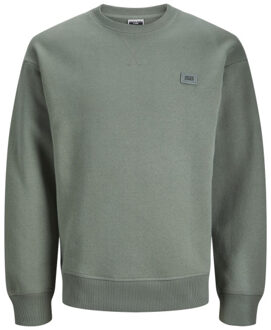 Jack & Jones Jwhclassic twill sweat crew neck - maat XL Groen